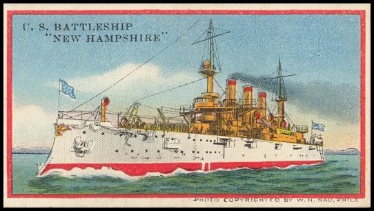 US Battleship New Hampshire